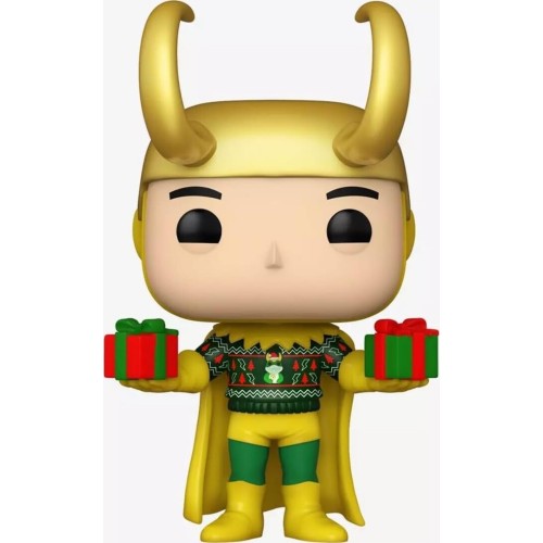 Funko Pop Marvel: Loki (With Sweater) (Metallic) (Special Edition) 1322 Bobble-Head Αποκλειστικό 1322 77448 889698774482