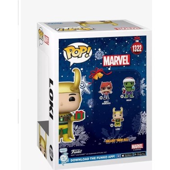 Funko Pop Marvel: Loki (With Sweater) (Metallic) (Special Edition) 1322 Bobble-Head Αποκλειστικό 1322 77448 889698774482