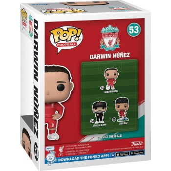 Funko Pop! Soccer: Liverpool Fc - Darwin Nunez - Collectable Vinyl Figure 73932 889698739320