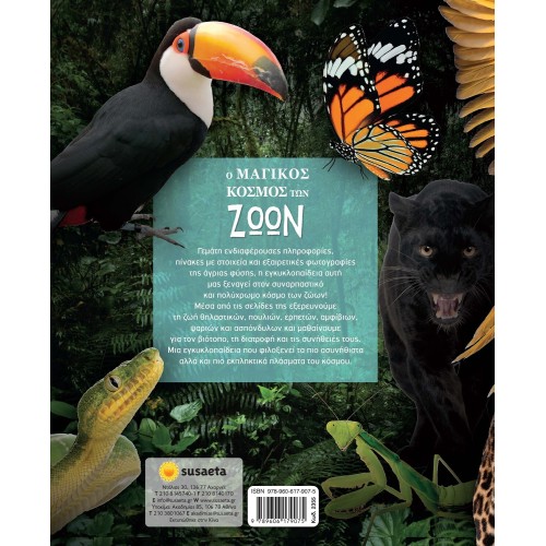 susaeta The Magical World of Animals 2355 9789606179075