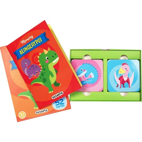 susaeta Memory: Memory - Dinosaurs 2454 9786182240014