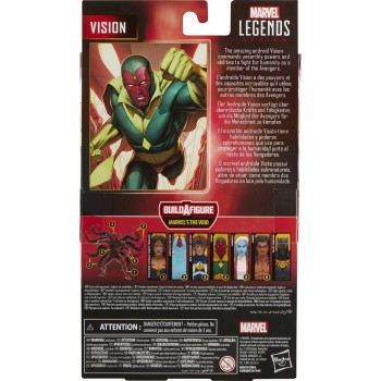 Hasbro Marvel Avengers Marvel Legends Series Vision, Comics Collectible 6-inch Action Figure F8996 / F9014 5010996196750