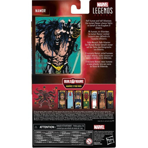 Hasbro Marvel Avengers Marvel Legends Series Namor, Comics Collectible 6-inch Action Figure F8996 / F9018 5010996196781