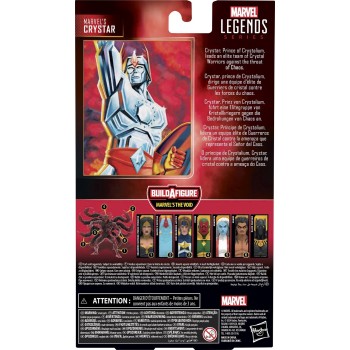Hasbro Marvel Avengers Marvel Legends Series Marvels Crystar, Comics Collectible 6-inch Action Figure F8996 / F9012 501099619673