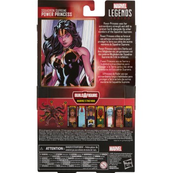 Hasbro Marvel Avengers Marvel Legends Series Squadron Supreme Power Princess, Comics Collectible 6-Inch Action Figure F8996 / F9