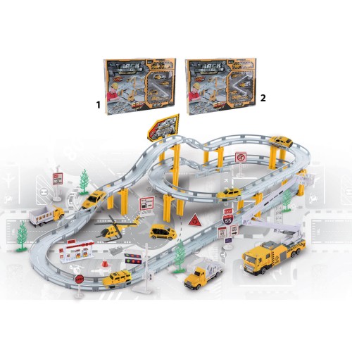 Toys-shop Choice Bo Metal Engineering Truck With Vehicles - 2 Designs JB053282 6990317532827