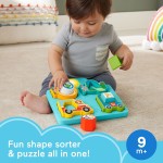 Mattel shapes and sounds vehicle puzzle HRP31 194735182701
