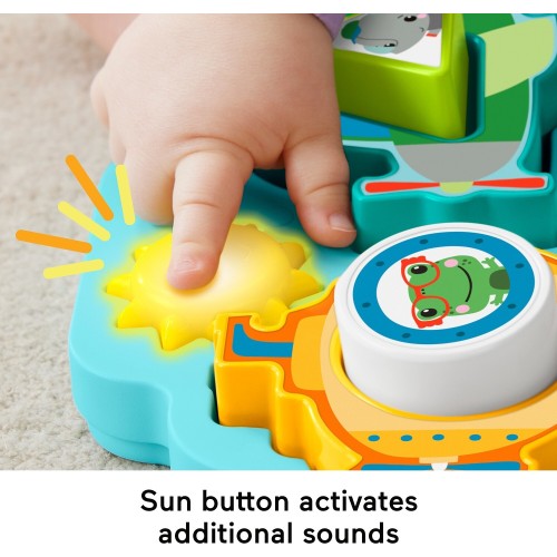 Mattel Shapes And Sounds Παζλ Οχημάτων Με Σχήματα Και Ήχους HRP31 194735182701