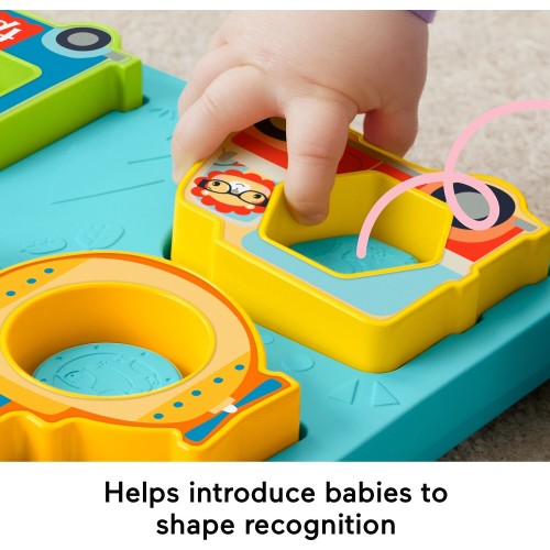 Mattel shapes and sounds vehicle puzzle HRP31 194735182701