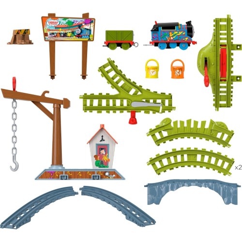 Mattel thomas and friends paint delivery set HTN34 194735194643