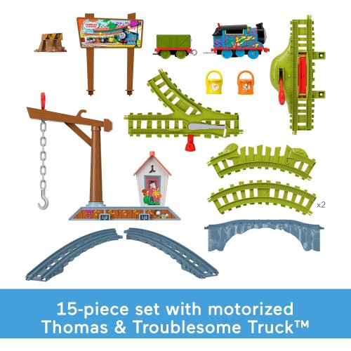 Mattel thomas and friends paint delivery set HTN34 194735194643