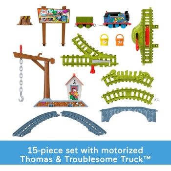Mattel Thomas K Friends Motorized Train Set Paint Delivery HTN34 194735194643