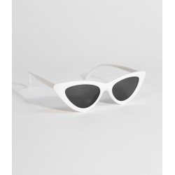 fun world White Glasses Vintage 7972 5212007595389