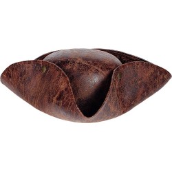 fun world Childrens Pirate Hat Brown 3565 5212007595983