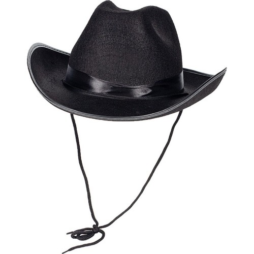 fun world Καπέλο Ενηλικών Cowboy Μαύρο 3560 5212007595839