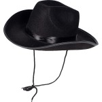 fun world Καπέλο Ενηλικών Cowboy Μαύρο 3560 5212007595839