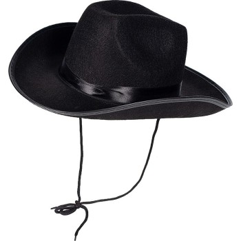 fun world Καπέλο Ενηλικών Cowboy Μαύρο 3560 5212007595839