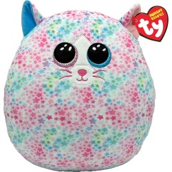 ty squishy beanies emma γατούλα με πολύχρωμα αστεράκια 38εκ 1607-39362 008421393626