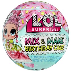 MGA Entertainment L.O.L. Surprise Mix & Make Birthday Cake Tots Κούκλα 593140EUC 035051593140