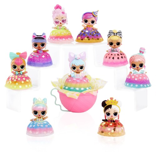 MGA Entertainment L.O.L. Surprise Mix & Make Birthday Cake Tots 593140EUC 035051593140