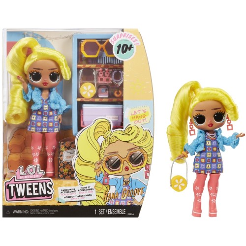 MGA Entertainment LOL Surprise Tweens Fashion Doll Hana Groove 591658EUC 035051591658