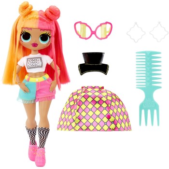 MGA Entertainment LOL Surprise OMG Neonlicious Fashion Doll 591580EUC 035051591580