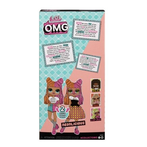 MGA Entertainment LOL Surprise OMG Neonlicious Fashion Κούκλα 591580EUC 035051591580