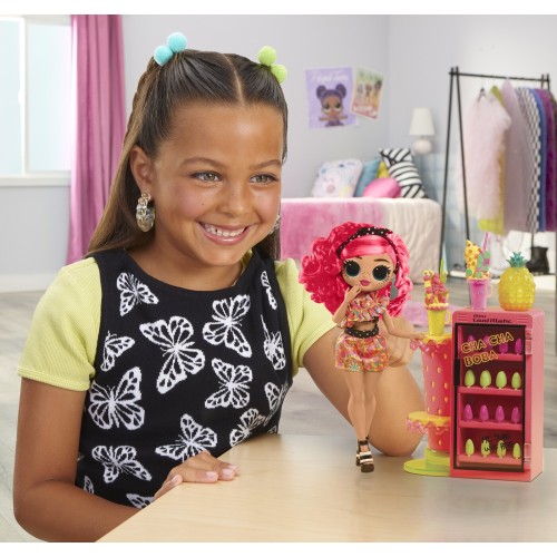 MGA Entertainment LOL Surprise OMG Sweet Nails – Pinky Pops 503842-EUC 035051503842