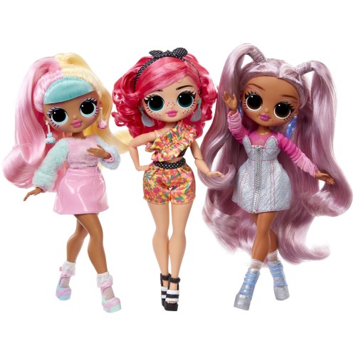 MGA Entertainment LOL Surprise OMG Sweet Nails – Pinky Pops 503842-EUC 035051503842