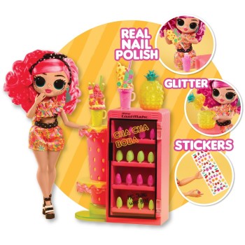 MGA Entertainment LOL Surprise OMG Sweet Nails – Pinky Pops 503842-EUC 035051503842