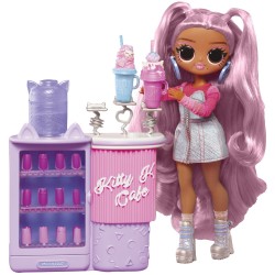 MGA Entertainment LOL Surprise OMG Sweet Nails Στούντιο Νυχιών – Κούκλα Kitty K Cafe 503859-EUC 035051503859