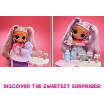 MGA Entertainment LOL Surprise OMG Sweet Nails – Kitty K Cafe 503859-EUC 035051503859