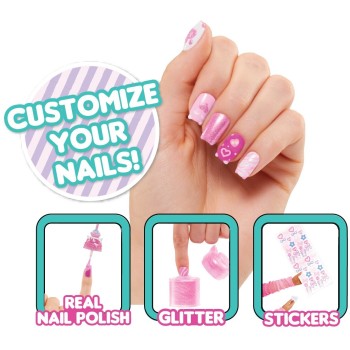 MGA Entertainment LOL Surprise OMG Sweet Nails Στούντιο Νυχιών – Κούκλα Kitty K Cafe 503859-EUC 035051503859