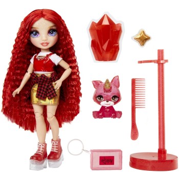 MGA Entertainment Classic Rainbow Fashion Κούκλα Ruby (Red) 120179-EU 035051120179