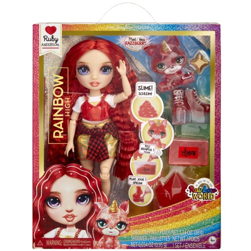 MGA Entertainment Classic Rainbow Fashion Κούκλα Ruby (Red) 120179-EU 035051120179