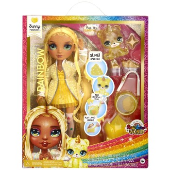 MGA Entertainment Classic Rainbow Fashion Doll- Sunny (yellow) 120186-EU 035051120186