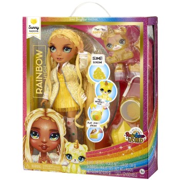 MGA Entertainment Classic Rainbow Fashion Doll- Sunny (yellow) 120186-EU 035051120186