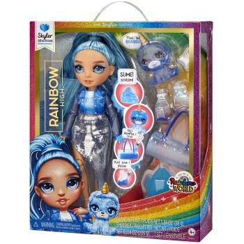MGA Entertainment Classic Rainbow Fashion Κούκλα - Skyler (Blue) 120216-EU 035051120216