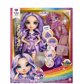 MGA Entertainment Classic Rainbow Fashion Κούκλα - Violet (Purple) 120223-EU 035051120223