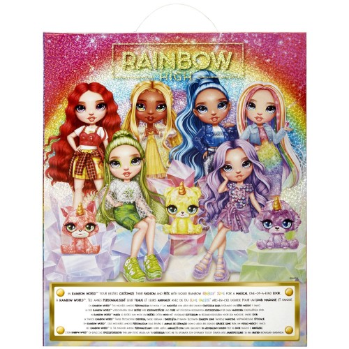 MGA Entertainment Classic Rainbow Fashion Doll- Violet (purple) 120223-EU 035051120223