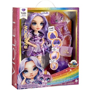 MGA Entertainment Classic Rainbow Fashion Doll- Violet (purple) 120223-EU 035051120223