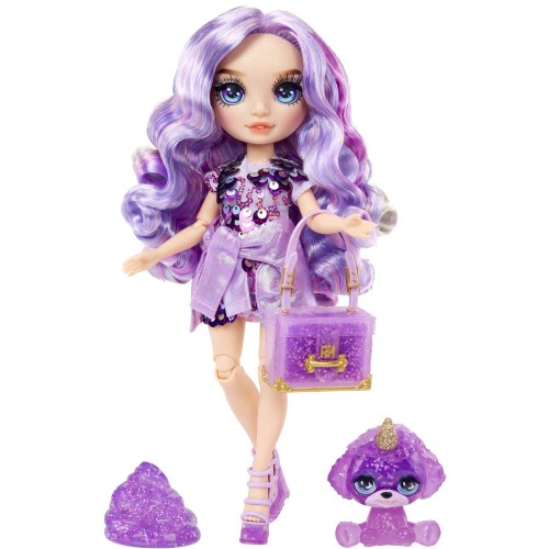 MGA Entertainment Classic Rainbow Fashion Doll- Violet (purple) 120223-EU 035051120223