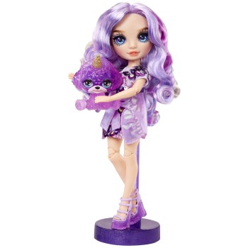 MGA Entertainment Classic Rainbow Fashion Doll- Violet (purple) 120223-EU 035051120223