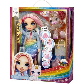 MGA Entertainment Classic Rainbow Fashion Doll- Amaya (rainbow) 120230-EU 035051120230