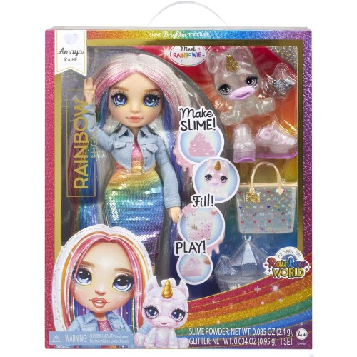 MGA Entertainment Classic Rainbow Fashion Doll- Amaya (rainbow) 120230-EU 035051120230
