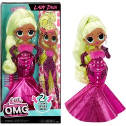MGA Entertainment LOL Surprise OMG Lady Diva Fashion Κούκλα 591597EUC 035051591597