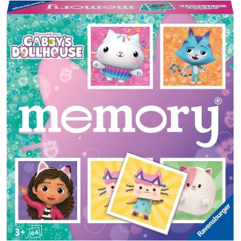 Ravensburger Επιτραπέζιο Μνήμης Memory Gabby S Dollhouse 22596 4005556225965