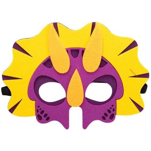 Fun Fashion Αποκριάτικο Αξεσουάρ Μάσκα Triceratops 81177 5204745811777