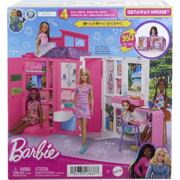 Mattel Barbie Getaway Σπιτάκι - Βαλιτσάκι HRJ76 194735178377