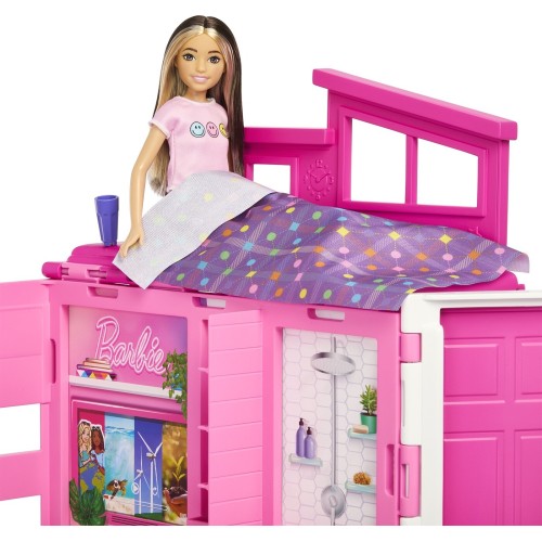 Mattel Barbie Getaway Σπιτάκι - Βαλιτσάκι HRJ76 194735178377